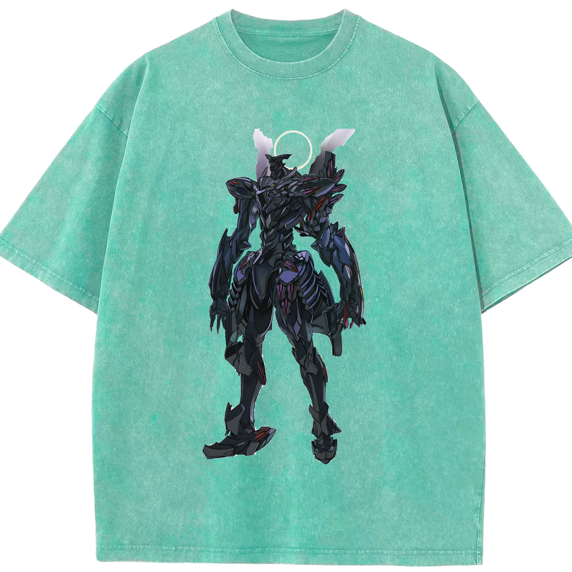 （画像用） EVA 新世紀エヴァンゲリオン 綿100% ヴィンテージ風 半袖Tシャツ（フロントプリント）